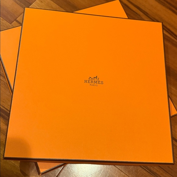 Hermes Floral Horse Silk Scarf Carre Robe Legere - Picture 10 of 10